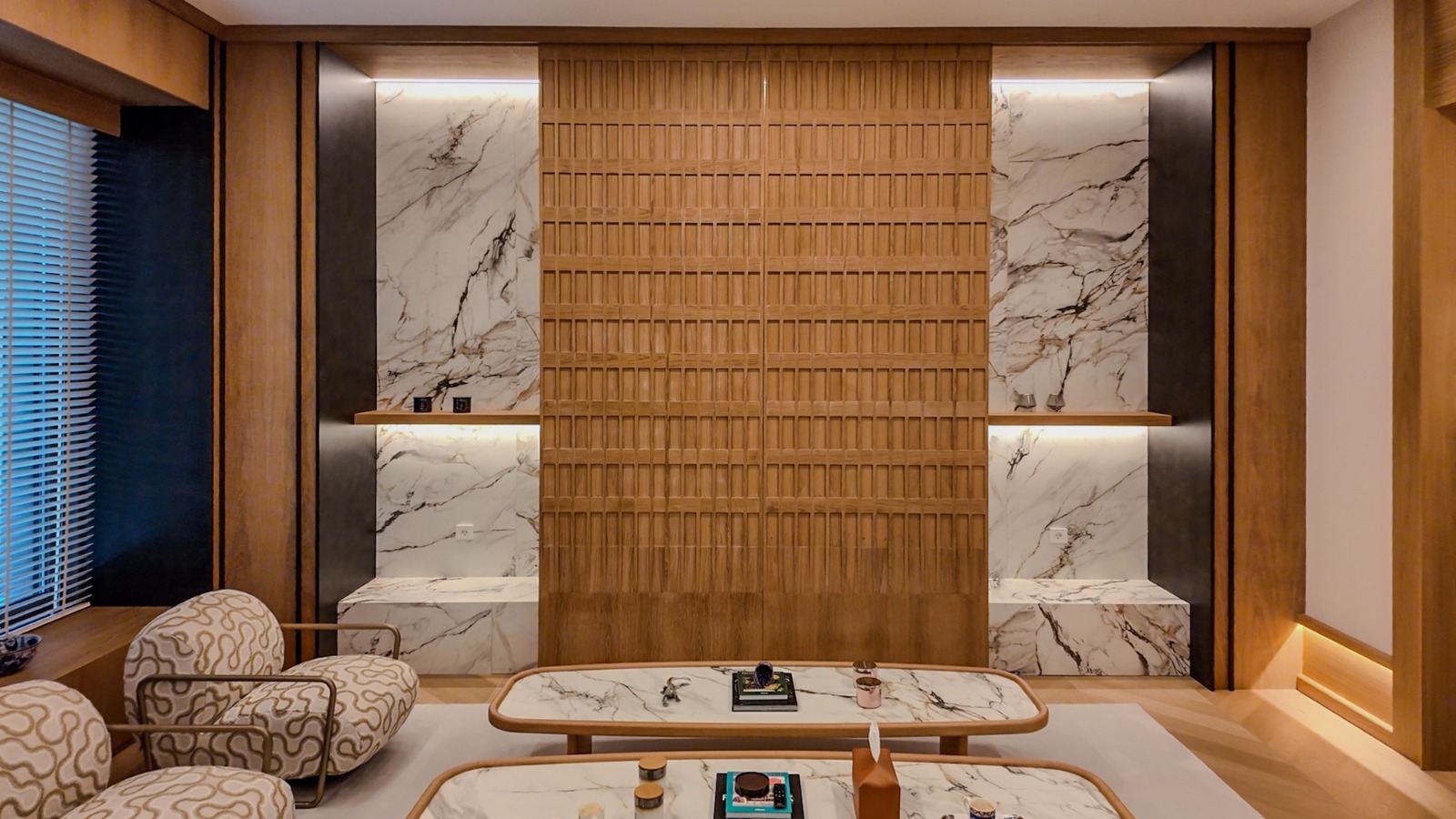 Industrial warehouse interior